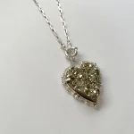 Colgante con corazón grande para mujer