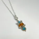 Colgante para mujer con turquesa