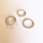 Anillo hecho a medida con forma de esferas