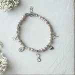 Pulsera con perlas naturales - joyas para mujer