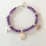 Pulsera ajustable con terminaciones en plata