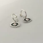 Aros argollas con cristales swarovski