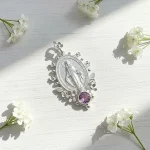 Virgen de los Rayos con Piedra a Elección