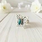 anillo femenino inspirado en la metamorfosis