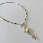 Joyería artesanal en plata con turmalinas multicolor