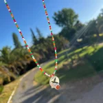 Collar colibrí simbólico con cornalina y plata 950
