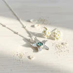 joyería inspirada en el mar azul
