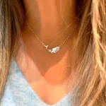 colgante marino en plata con diseño celestial