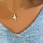 colgante de plata 950 cangrejo artesanal