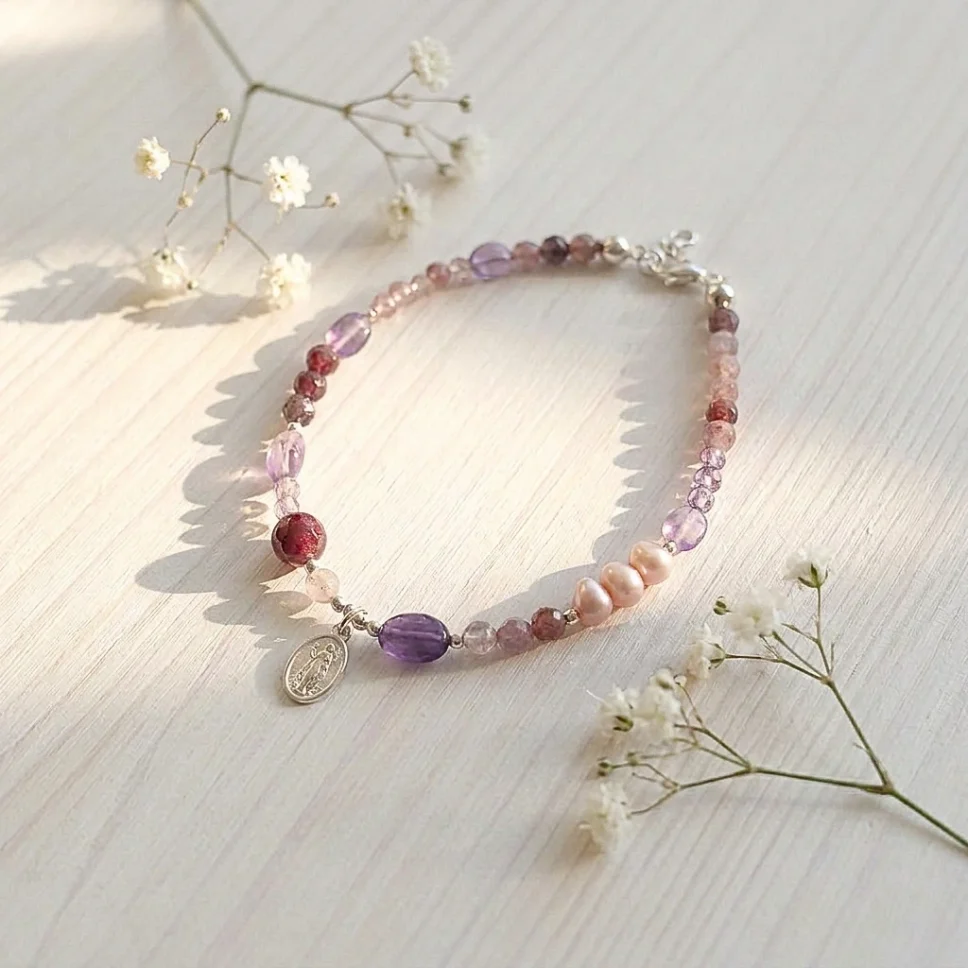 pulsera con medalla san expedito