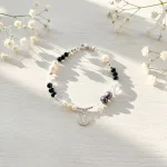 pulsera religiosa san benito plata