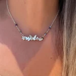 colgante artesanal mariposa plata 950