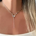joya artesanal con turmalinas naturales