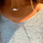 collar pez crianza en plata 950
