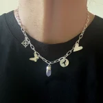 collar hecho a medida en plata