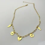 collar vínculos doré personalizable