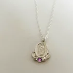 virgen de Guadalupe joya hecha a mano