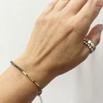 Pulsera de piedras naturales para abundancia