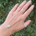 pulsera guía espiritual de plata