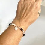 pulsera artesanal san benito plata