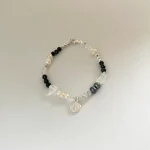 pulsera san benito onix cuarzo cristal