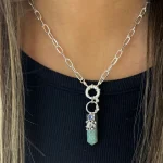 colgante tortuga con cristal swarovski