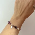 joya espiritual virgen de los rayos hecha a mano