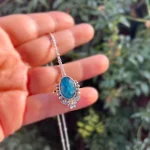 joyeria artesanal colgante apatita