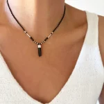 joya proteccion turmalina negra plata