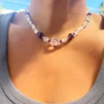 collar espiritual amatista cuarzo energía calma y claridad