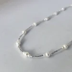 joyería artesanal de perlas naturales con terminaciones en plata