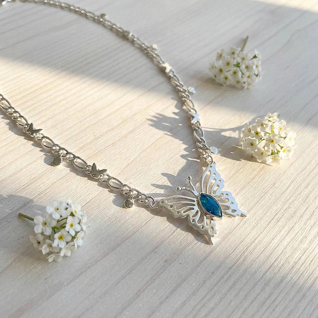joyeria artesanal inspirada en la metamorfosis